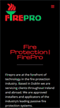 Mobile Screenshot of firepro.ie